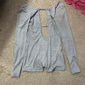 Grey romper